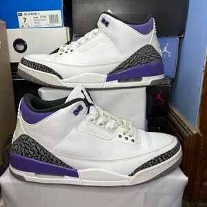Size 12 - Jordan 3 Retro Mid Dark Iris
